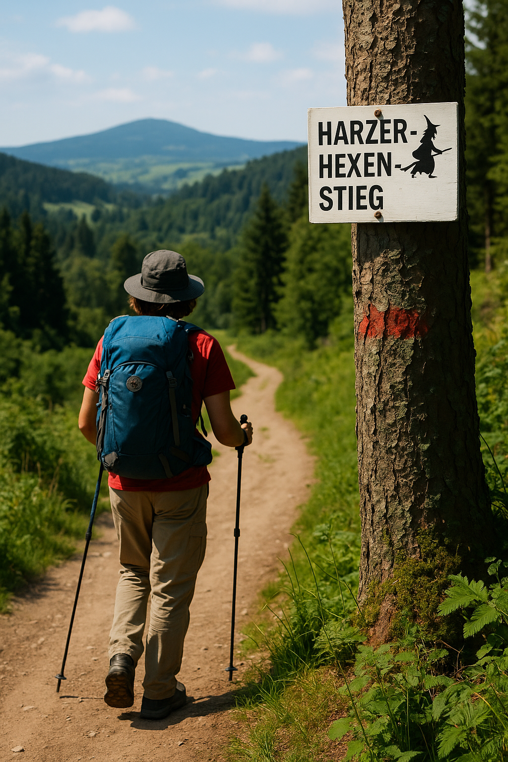 🧙 Harzer-Hexen-Stieg Etappenübersicht  – Wandern im Harz