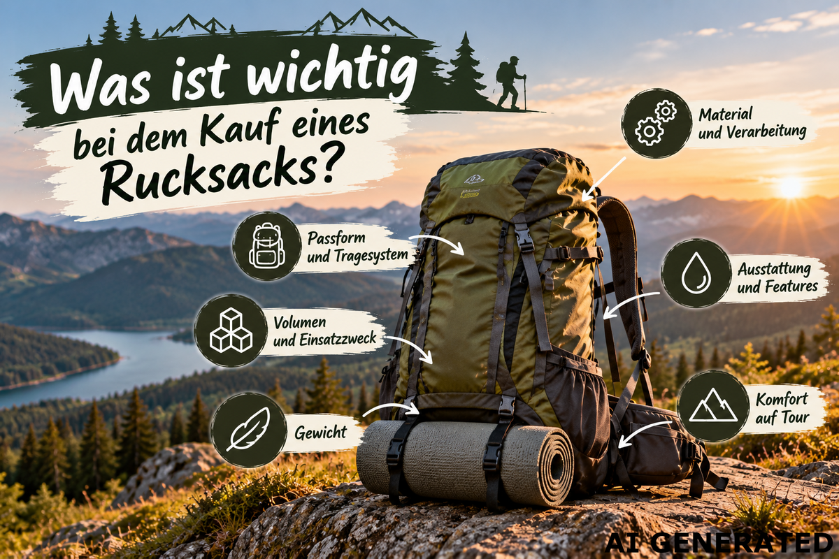 Was ist wichtig bei dem Kauf eines Rucksacks ?