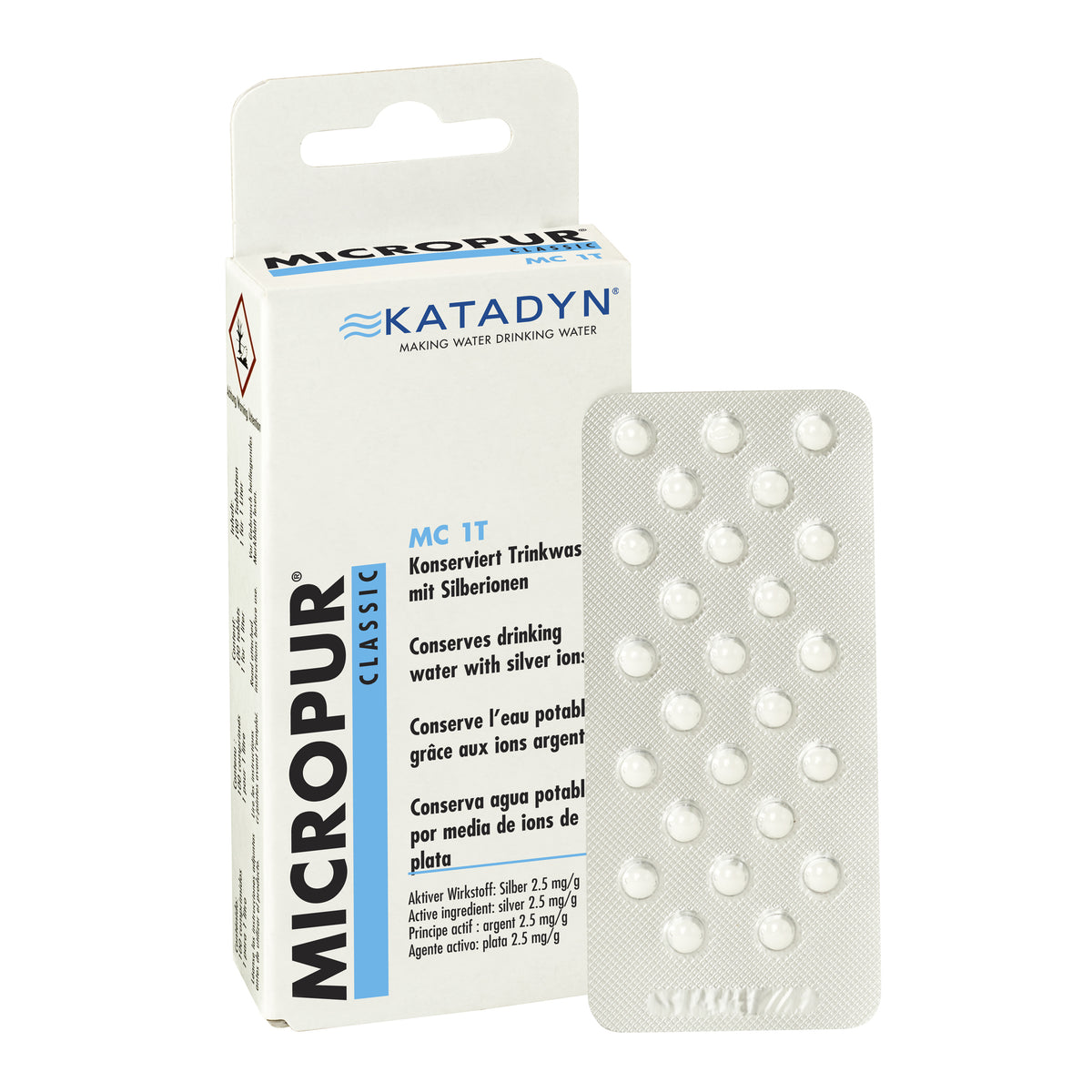 Katadyn Micropur Classic MC Wasserdesinfektion 100 Tabletten