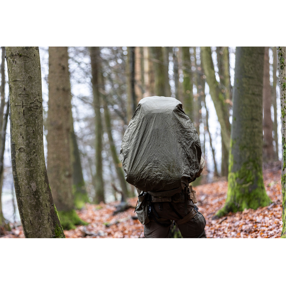 berghaus Rain Cover 60-120 IR Regenhülle stone grey olive