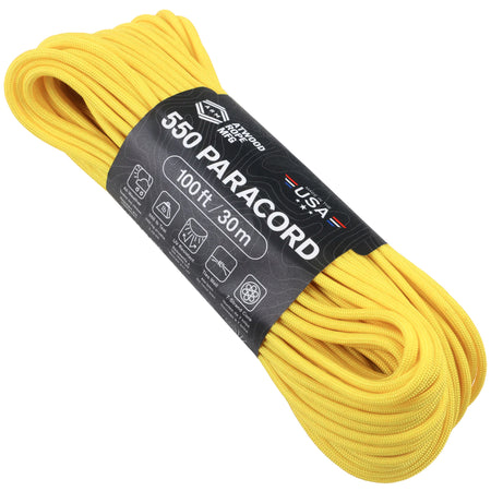 Atwood Rope Paracord 550 Typ III Seil 30m neon yellow