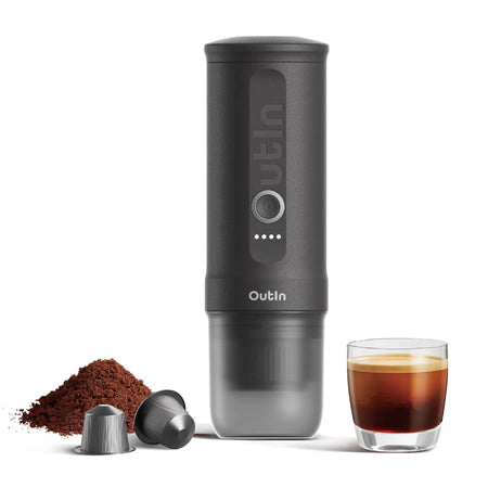 OutIn Nano Espressomaschine mit Akku space grey