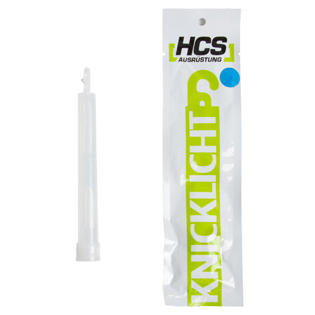HCS Leuchtstab Knicklicht 15 cm 12 Stunden blau (2 Stück)