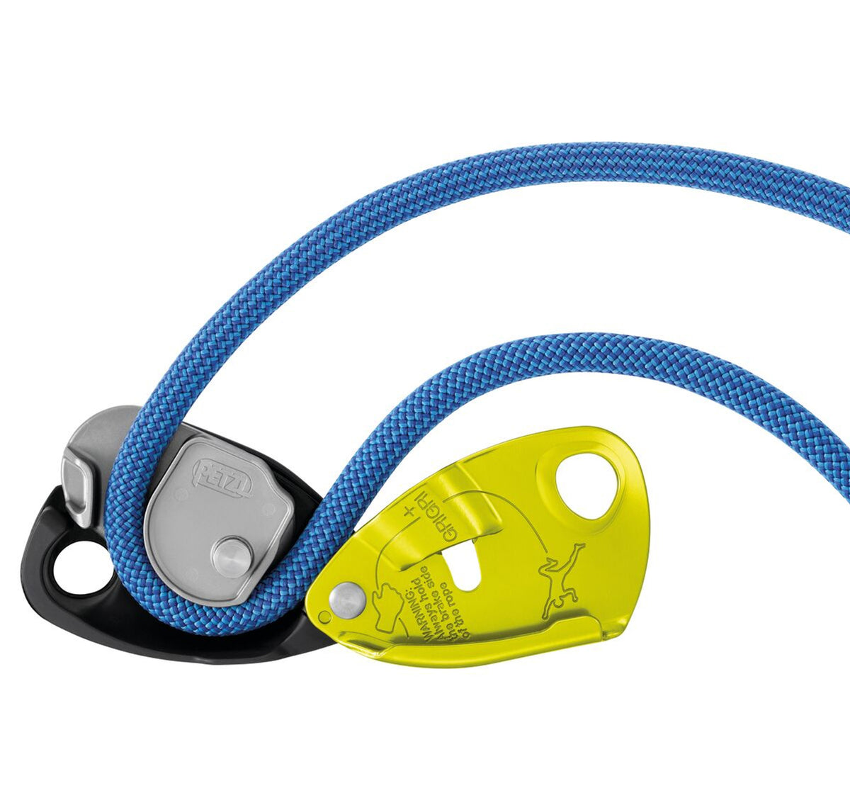 Petzl GriGri+ Sicherungsgerät yellow
