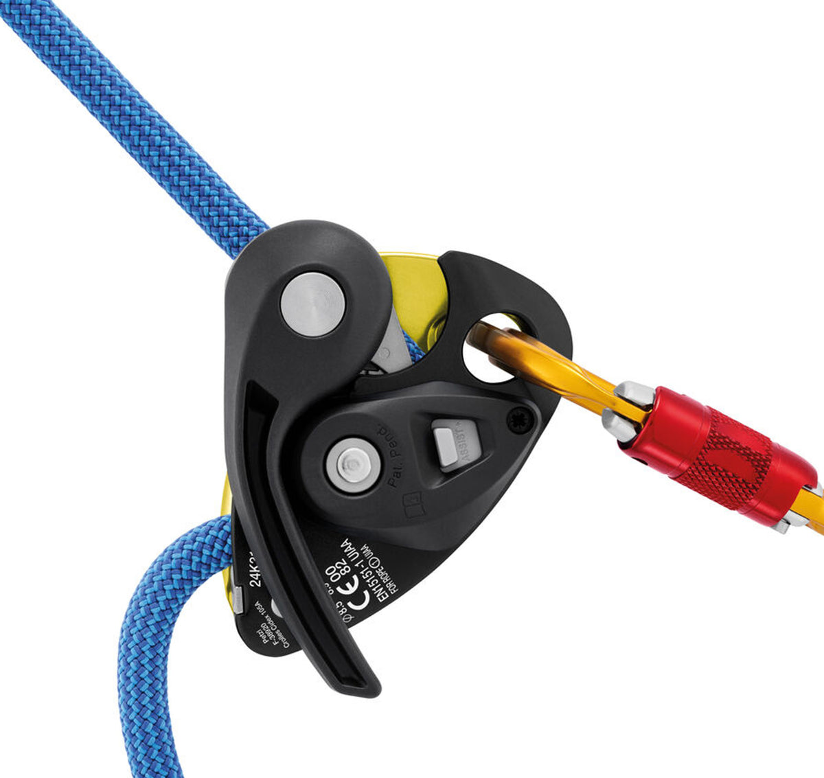 Petzl GriGri+ Sicherungsgerät yellow