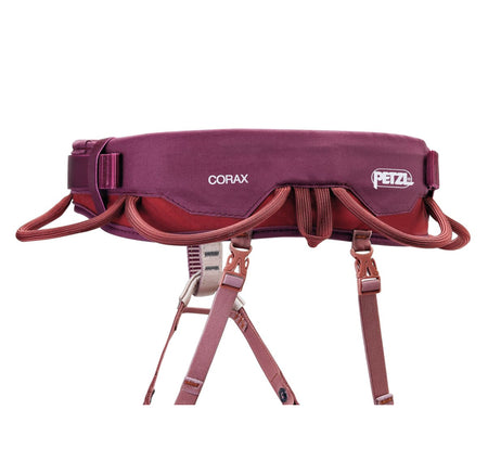 Petzl CORAX Klettergurt dark red