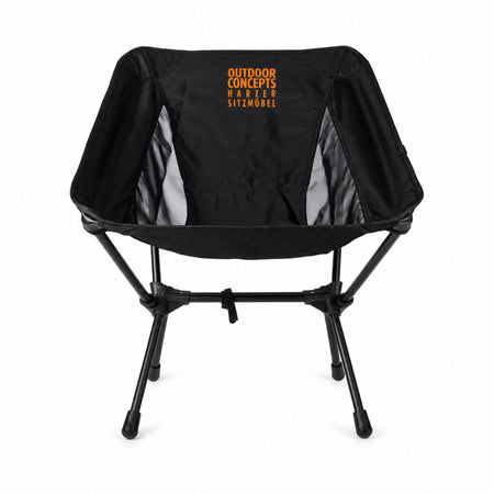 Outdoor Concepts Harzer Sitzmöbel Campingstuhl schwarz
