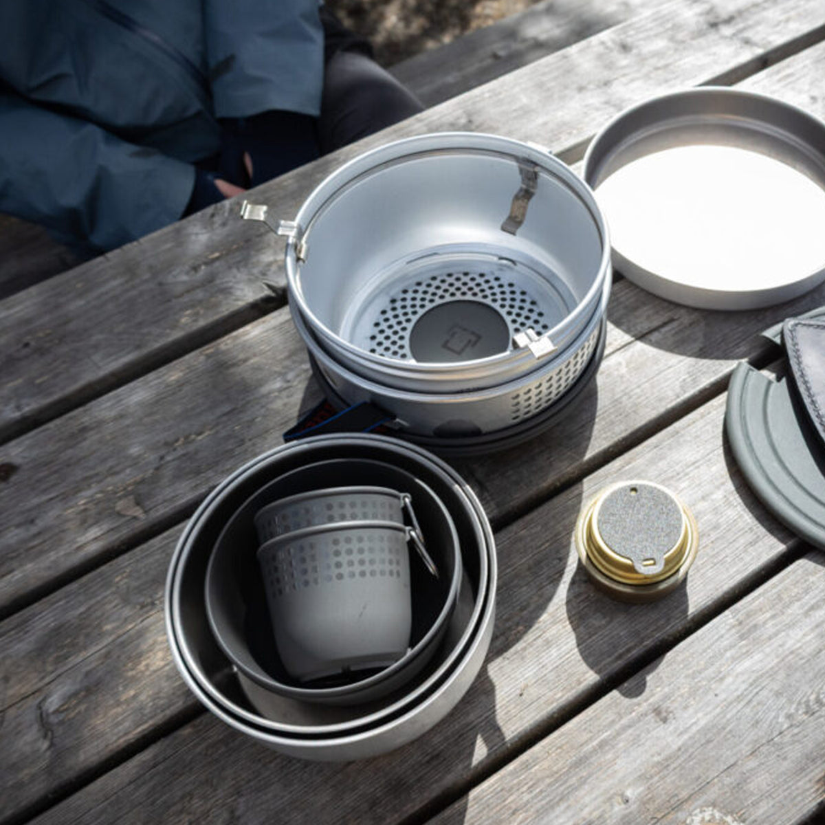 Trangia Nest Plate Teller grau