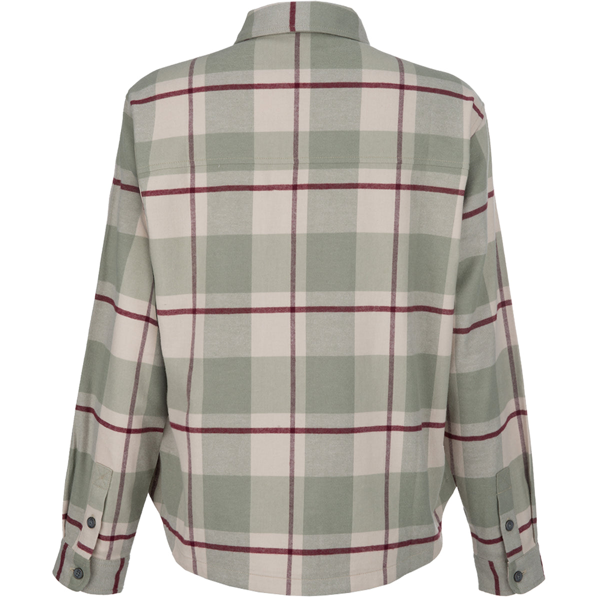 Vertx Lena Women's Stretch Flannel Shirt mountain sage buffalo plaid