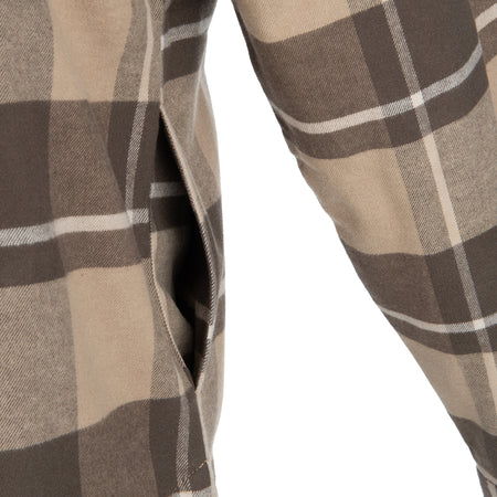 Vertx Lena Women's Stretch Flannel Shirt mountain sage buffalo plaid