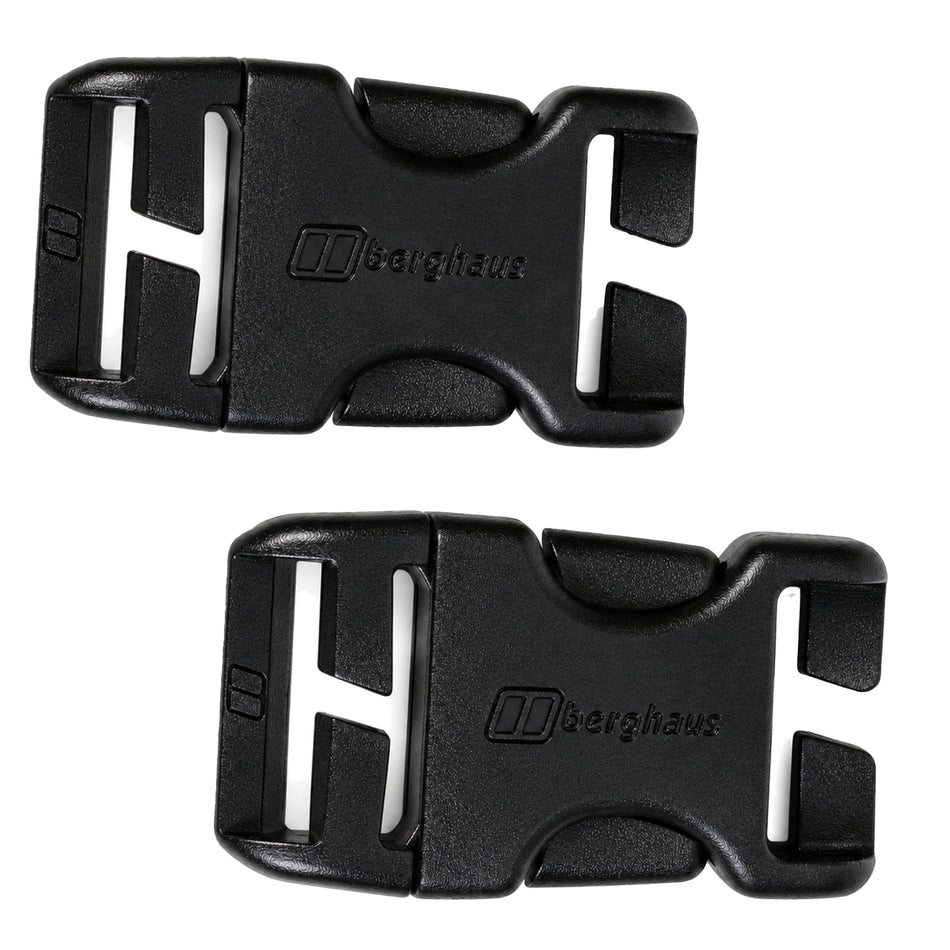 Berghaus Berg Buckle 25mm Reparaturschnalle (2 pcs) black