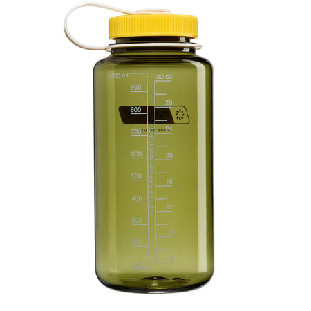 Nalgene Trinkflasche Weithals Sustain 1L oil green