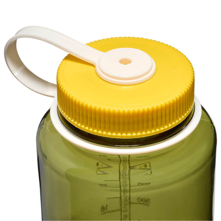 Nalgene Trinkflasche Weithals Sustain 1L oil green