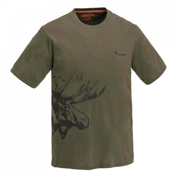 Pinewood Moose Kids T-Shirt khakigreen