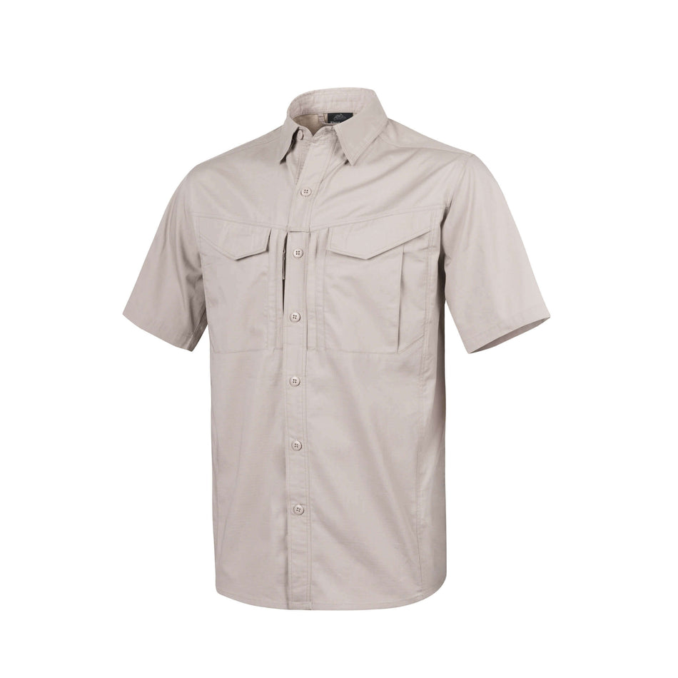 Helikon-Tex Defender Mk2 Shirt Short Sleeve - PolyCotten Ripstop khaki