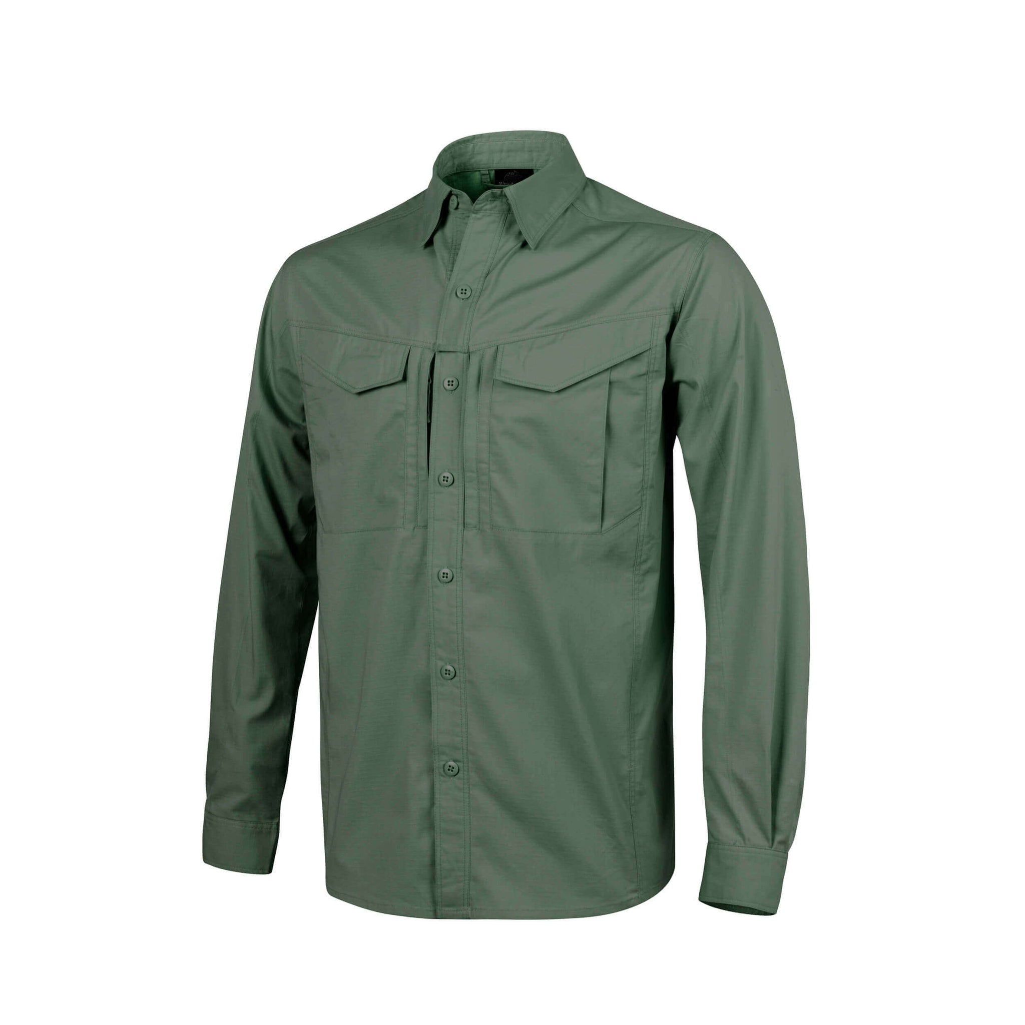 Helikon-Tex Defender Mk2 Shirt Long Sleeve - PolyCotton Ripstop olive green