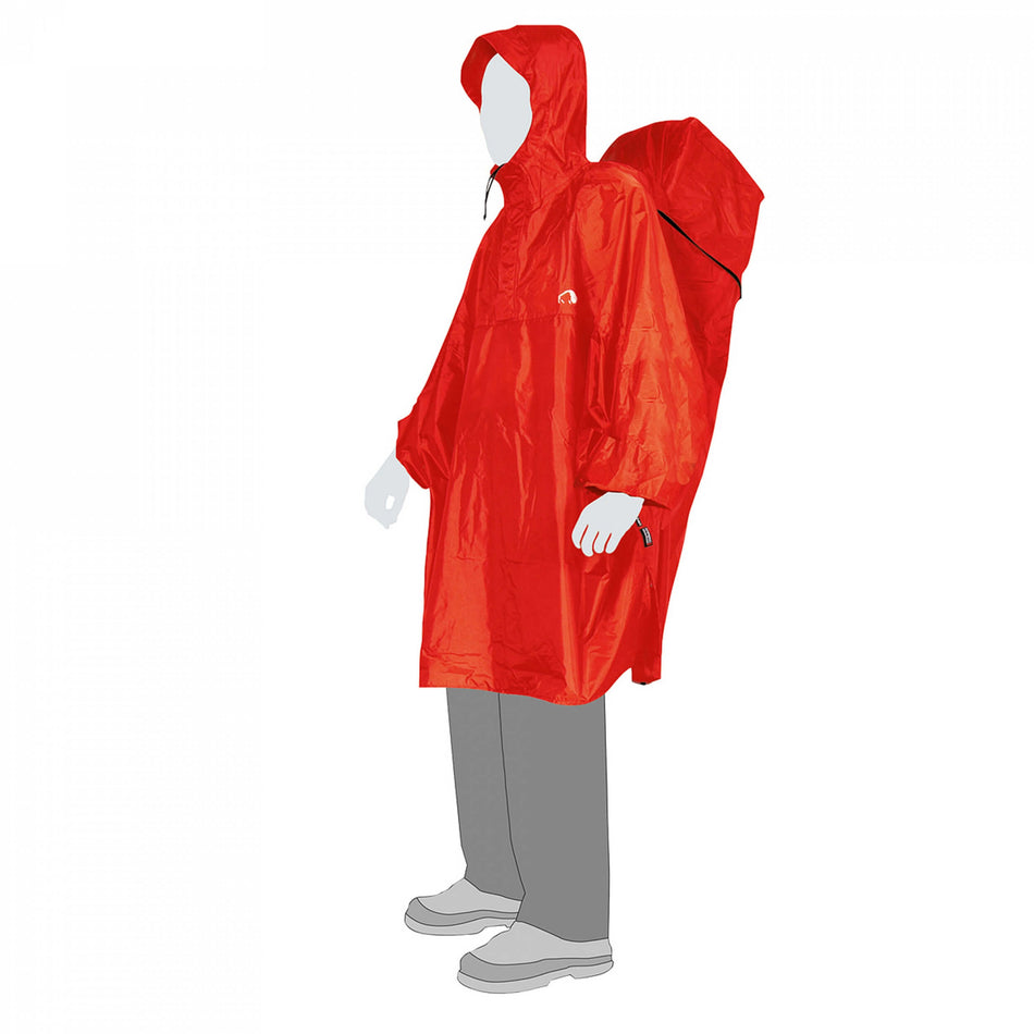 Tatonka Cape Regenponcho red