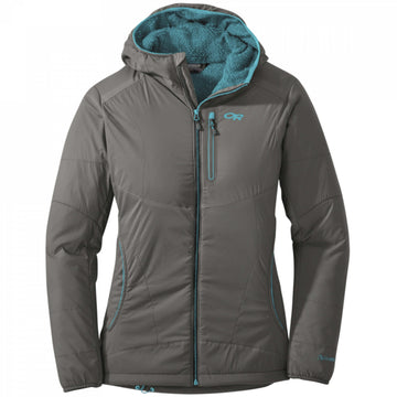 Outdoor Research Women`s Ascendant Hoody pewter/typhoon