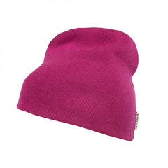 Aclima WarmWool Classic Beanie Strickmütze cerise