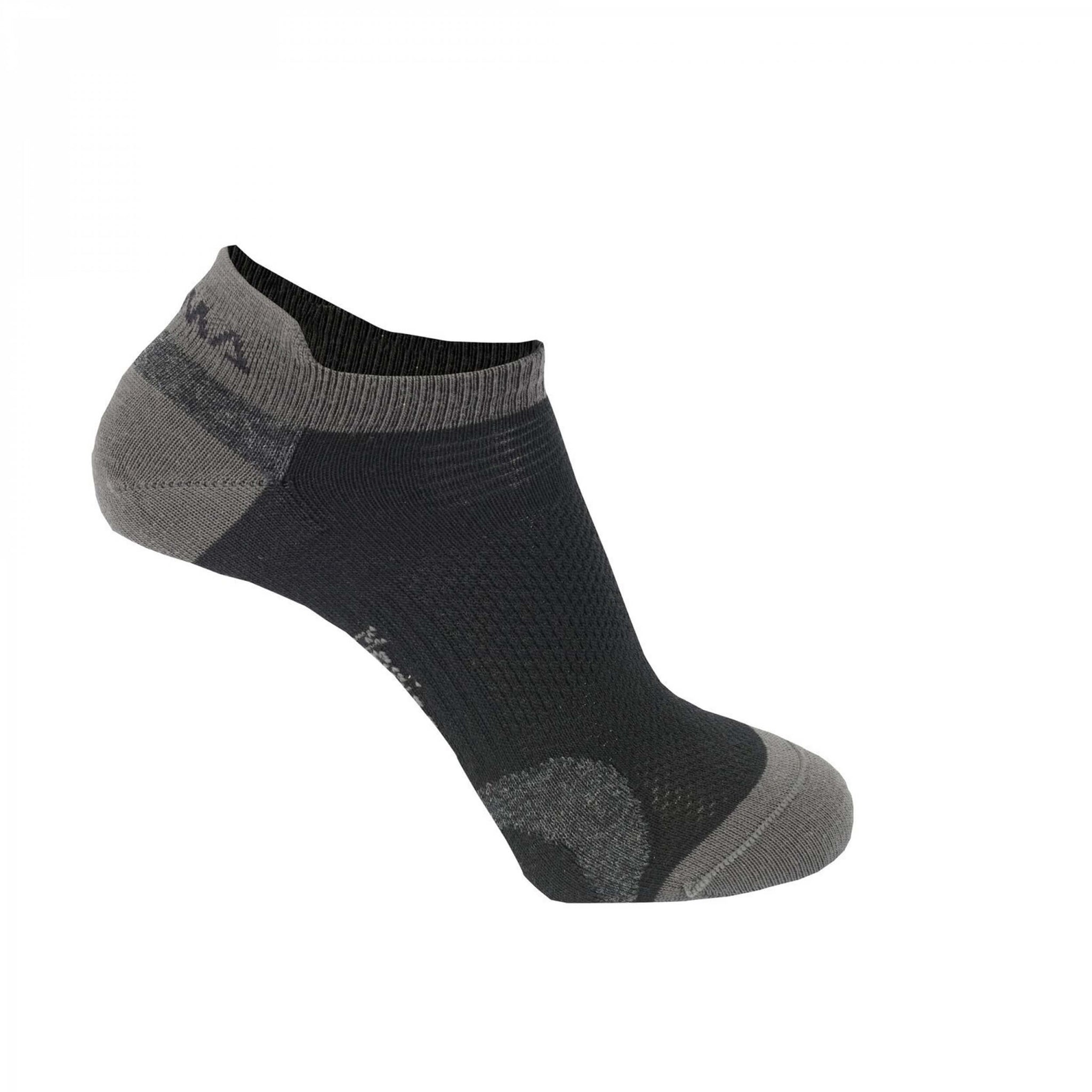 Aclima WoolNet Ankle Socks 2-Pack irongate/jet black