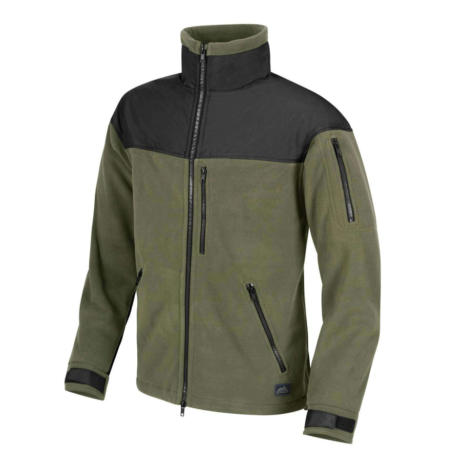 Helikon-Tex Classic Army Fleece Jacket oliv/schwarz