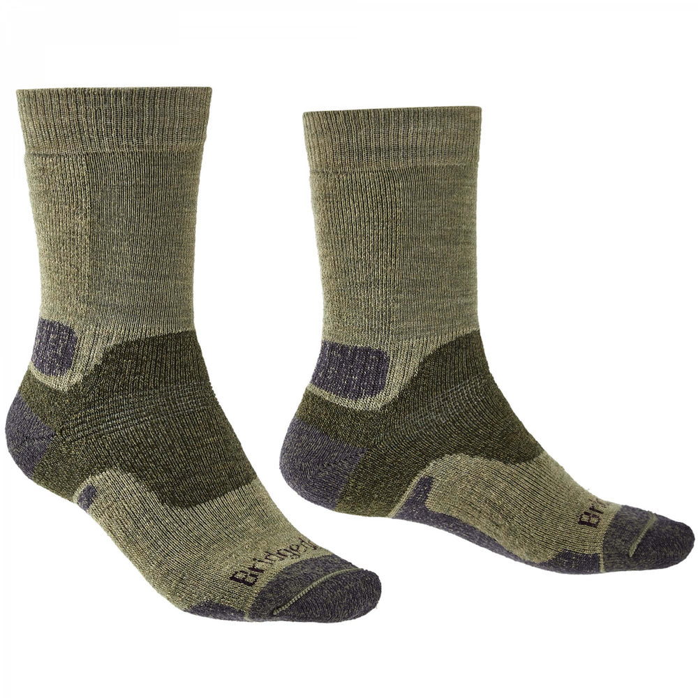 Bridgedale Hike Midweight Trekkingsocken green
