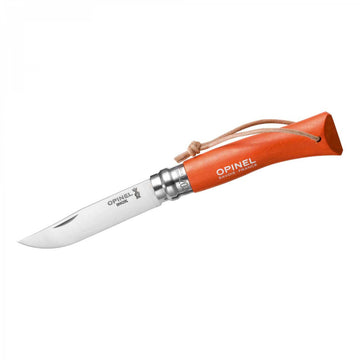 Opinel No.07 Baroudeur Taschenmesser Rostfrei Buche orange