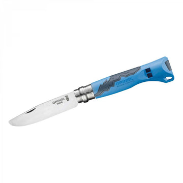 Opinel No.07 Outdoor Junior Kindermesser blau