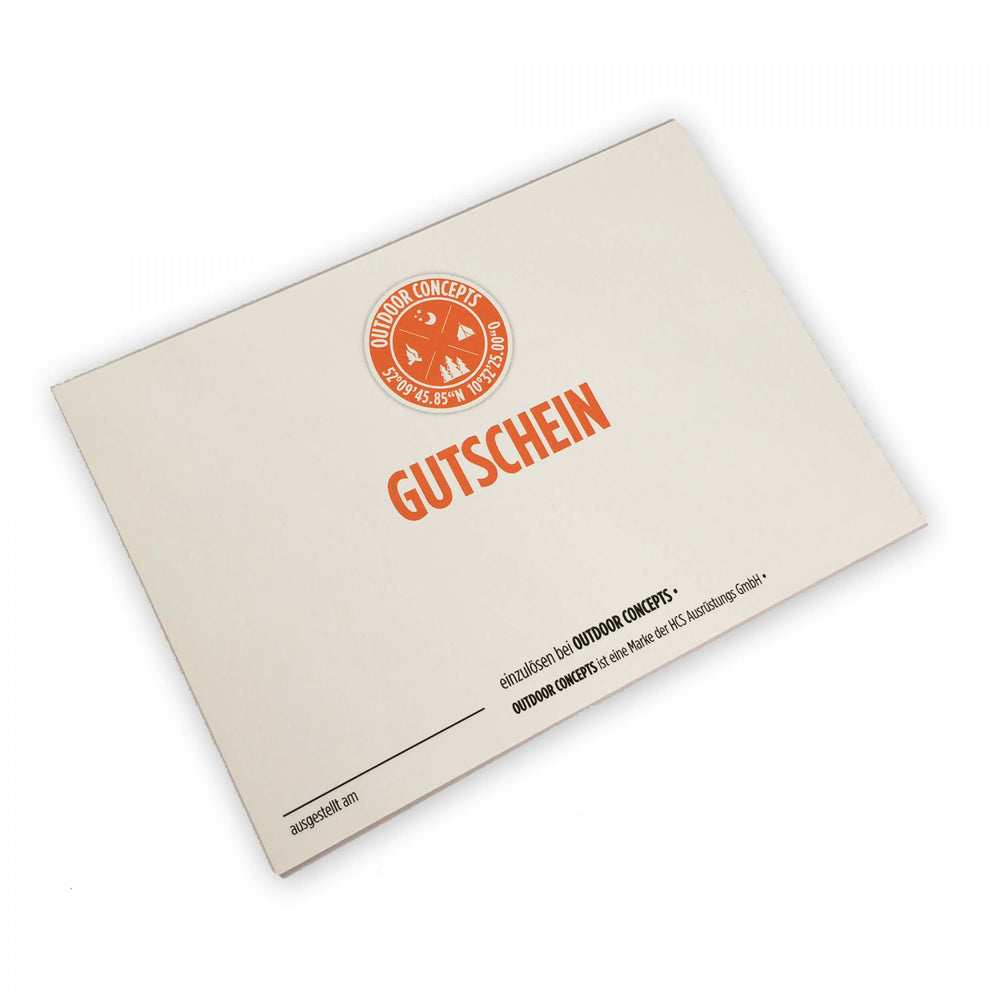 Outdoor Concepts Gutschein