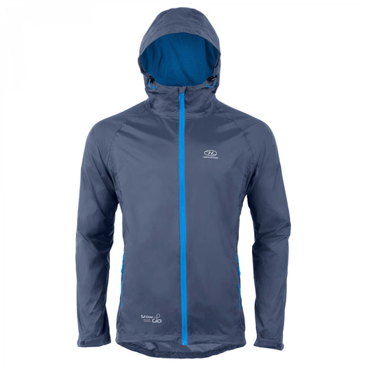 Highlander Stow and Go Regenjacke navy