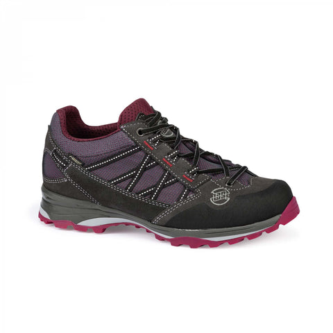 Hanwag Belorado II Low Lady GTX Wanderschuh asphalt/dark garnet