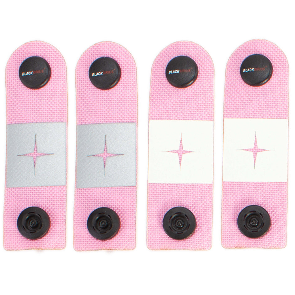 BLACKSIRIUS Tactical Click Ausrüstungsreflektoren rosa