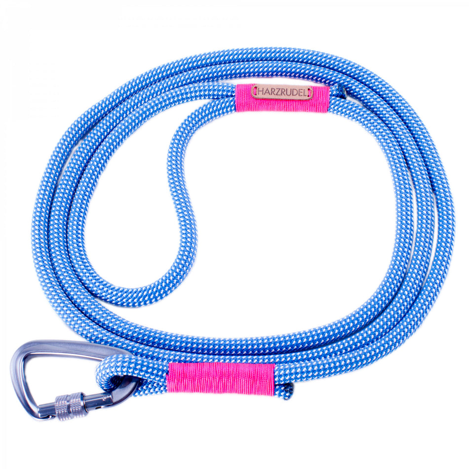 HarzRudel Hundeleine himmelblau 2 meter