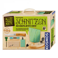 Das Kosmos Bastelbox Schnitzen Komplett-Set