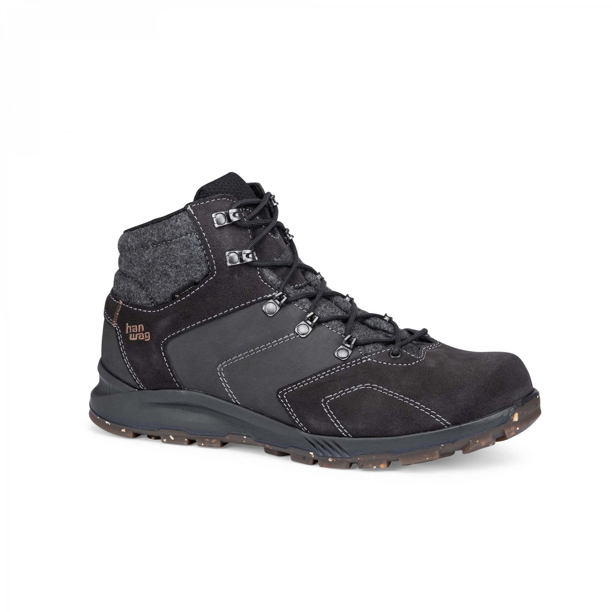 Hanwag Araio Mid GTX Wanderstiefel black/ asphalt