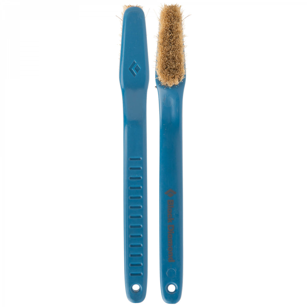Black Diamond Boars Hair Boulderbürste Small blue