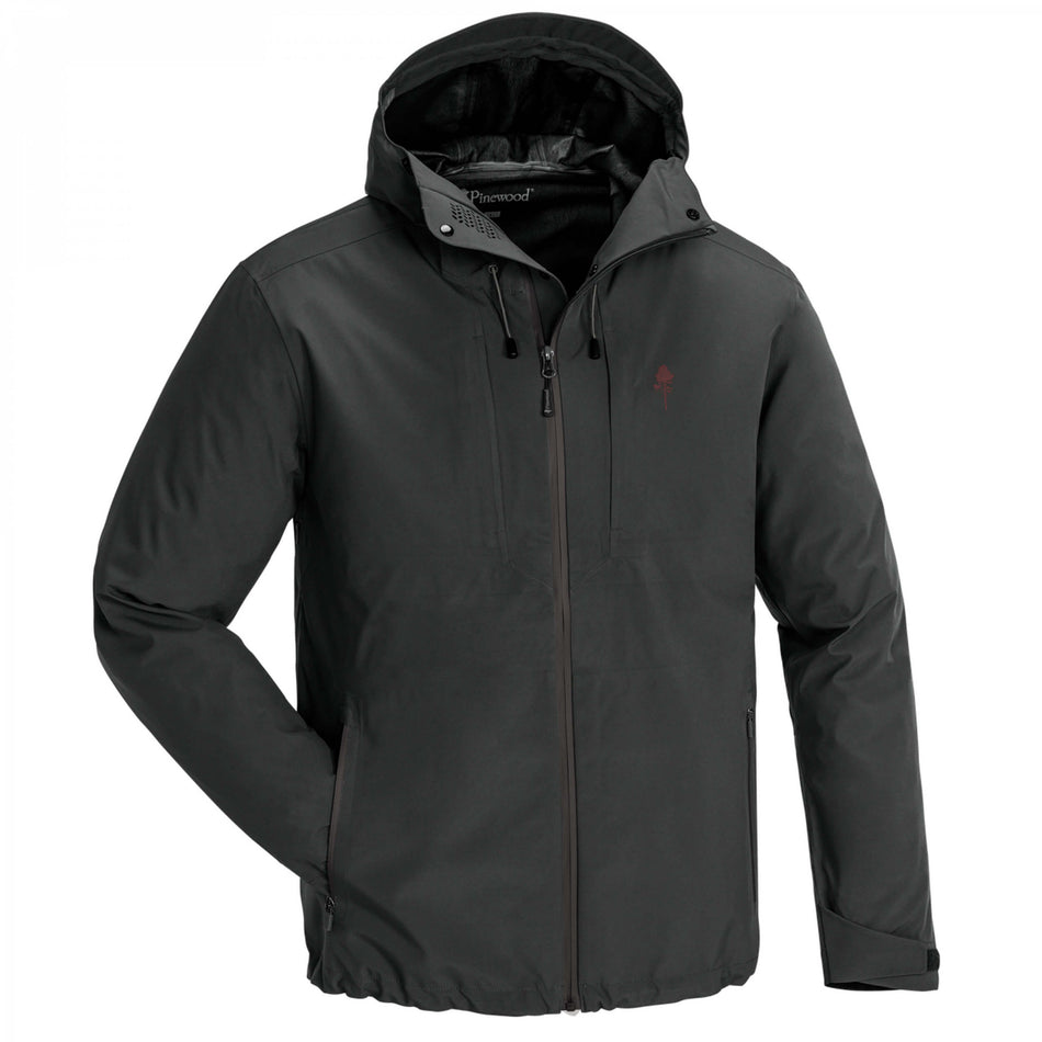 Pinewood Telluz Regenjacke dark anthracit