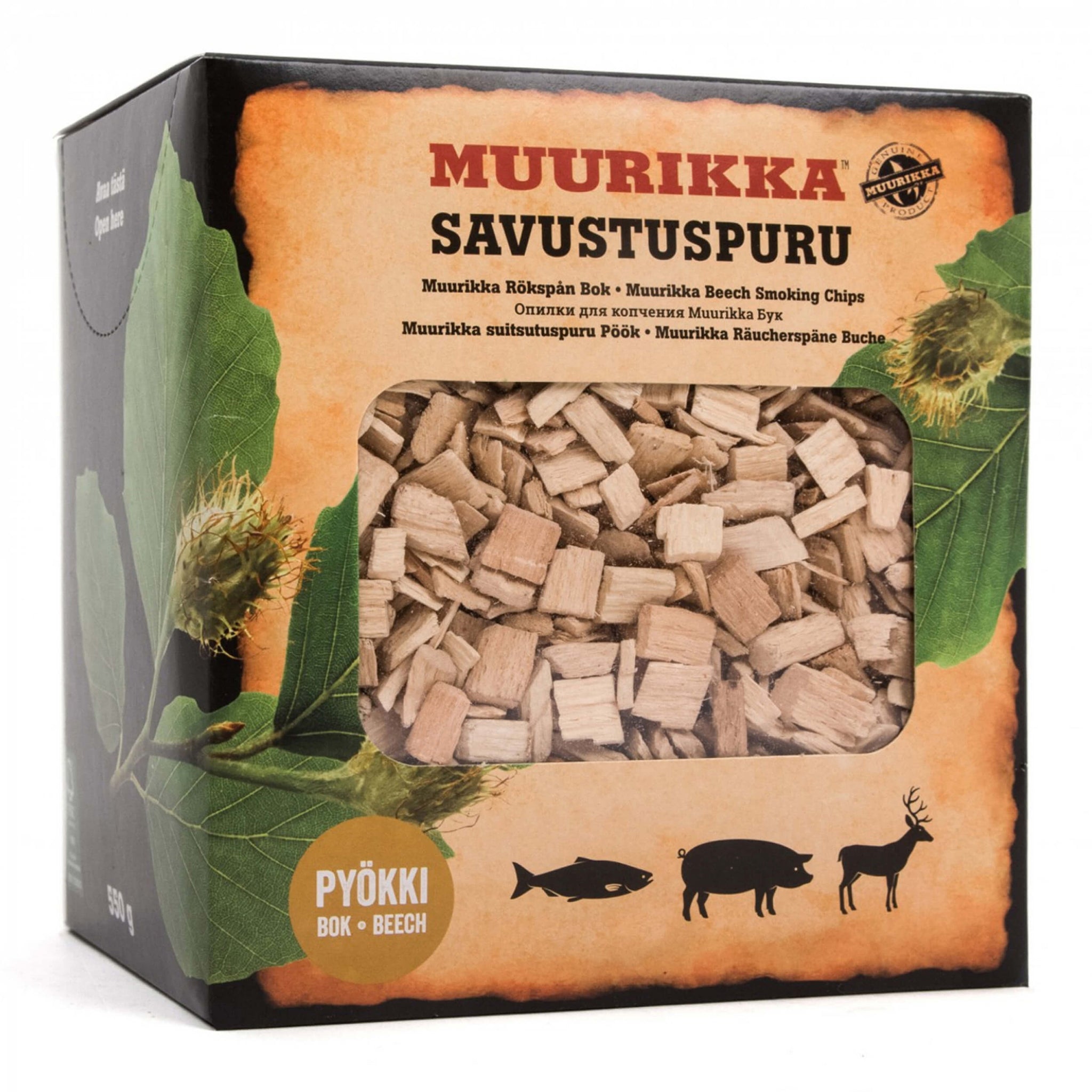 Muurikka Räucherchips Buche 550g