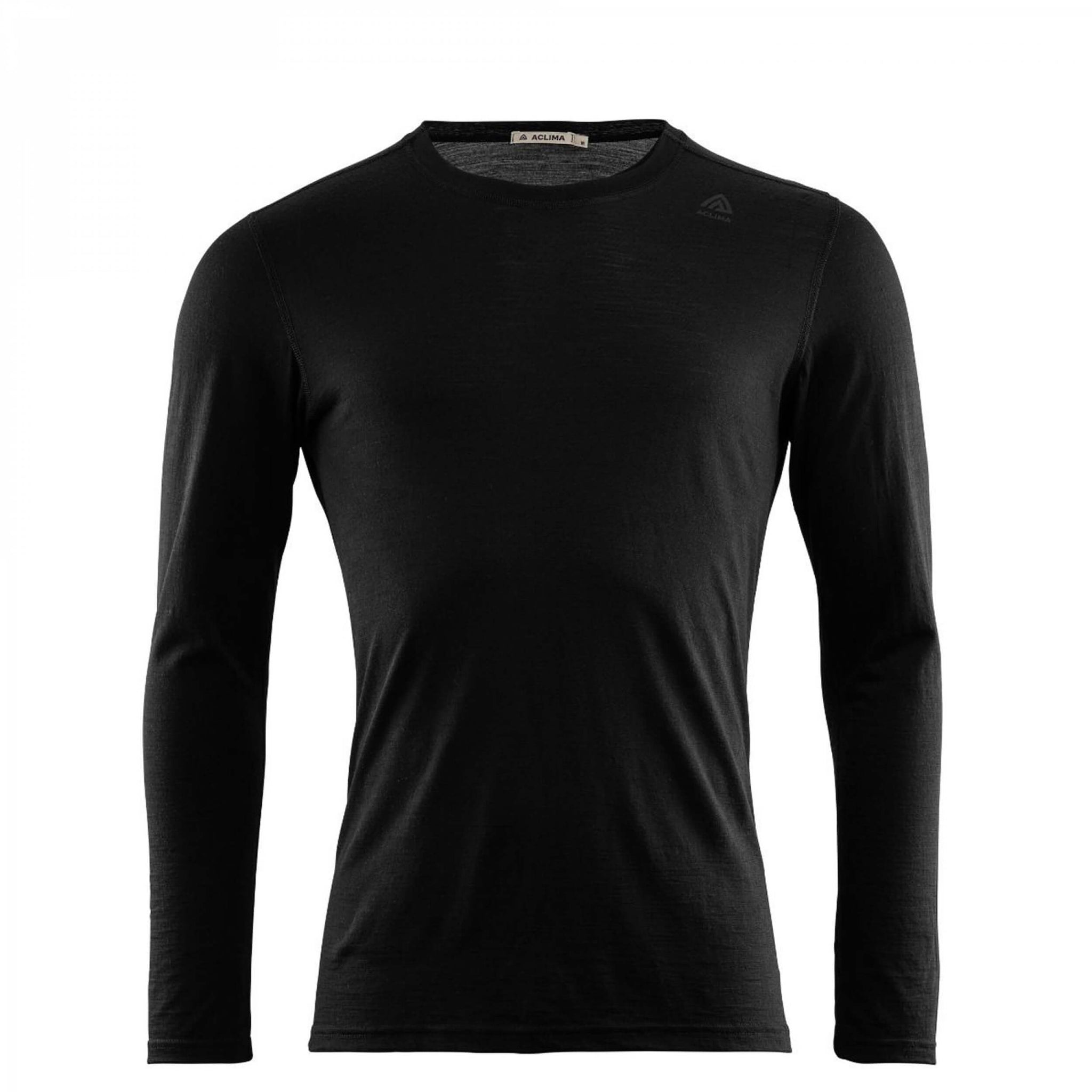 Aclima Lightwool Undershirt Long Sleeve jet black