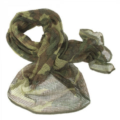 Mil-Tec Commando Netzschal Woodland