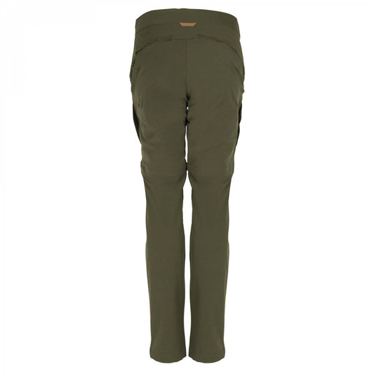 Pinewood Everyday Travel Zip-Off Hose Women green