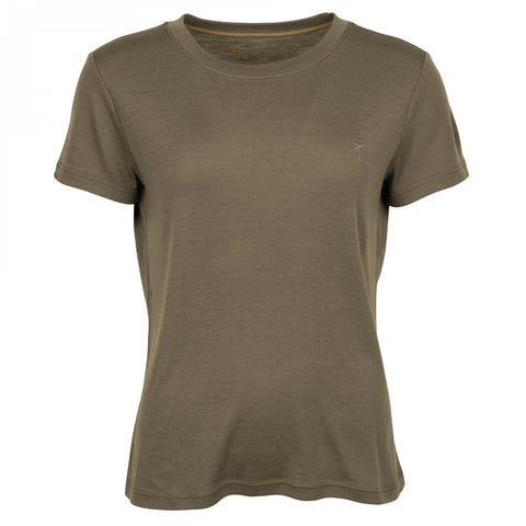 Pinewood Merino T-Shirt Women green