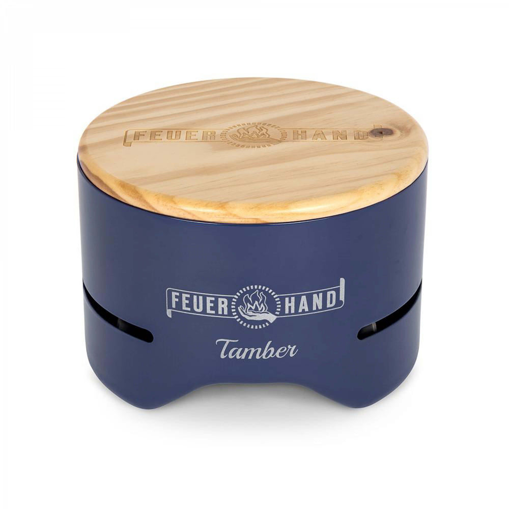 Feuerhand Tamber Tischgrill cobalt blue