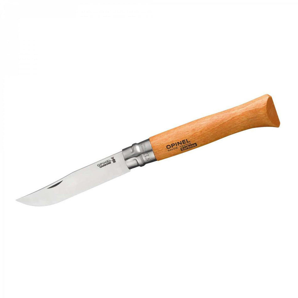 Opinel No.12 Taschenmesser Carbon Buche natur