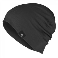AB Beanie Lite Merino schwarz
