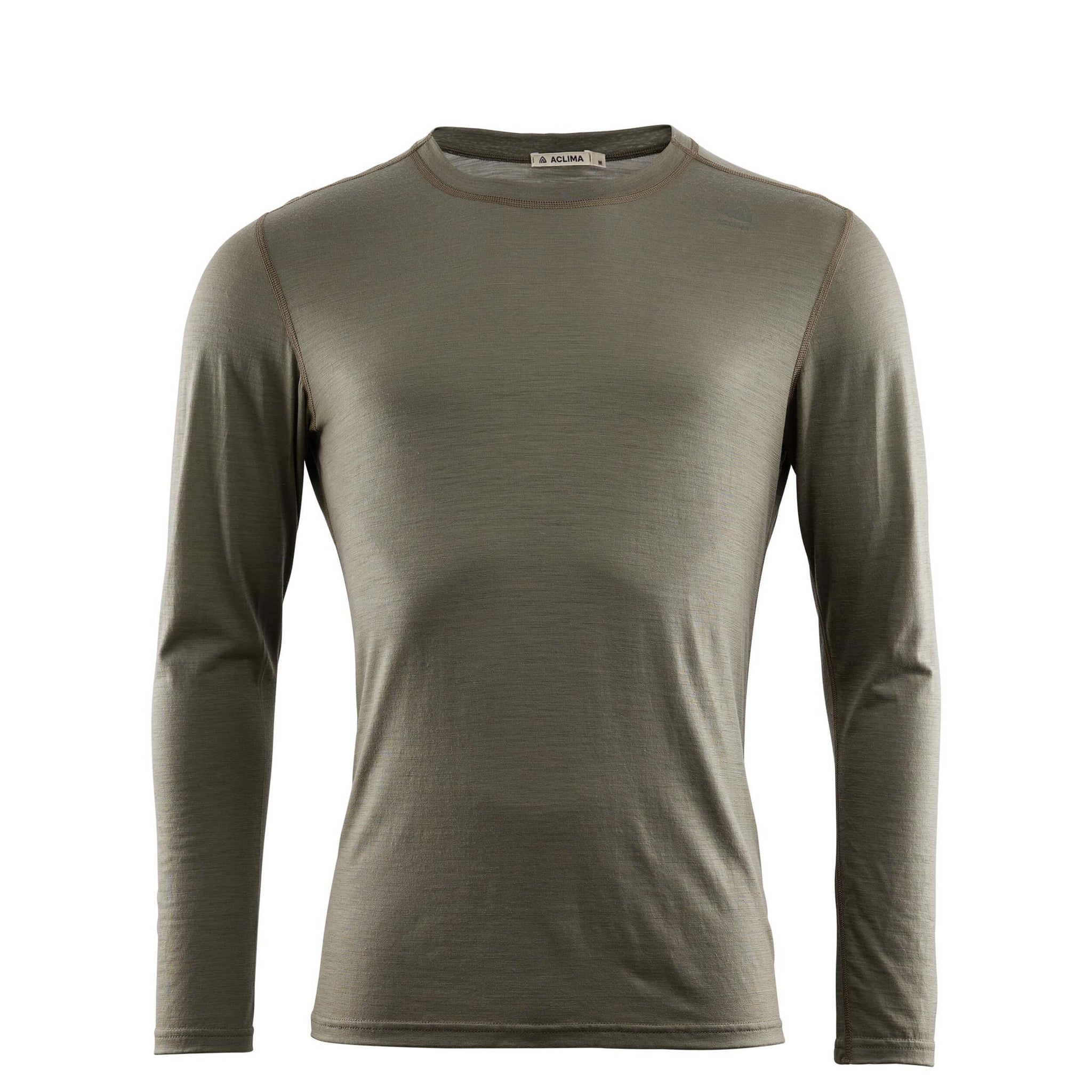 Aclima Lightwool Undershirt Long Sleeve ranger green