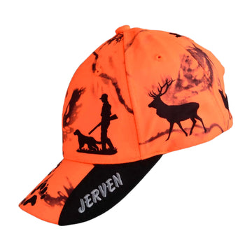 Jerven Fjellduken Signal Base Cap orange