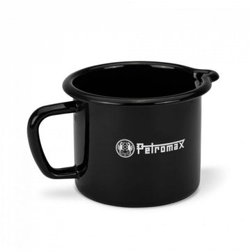 Petromax Emaille Milchtopf schwarz