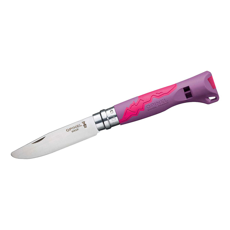 Opinel No.07 Outdoor Junior Kindermesser violet