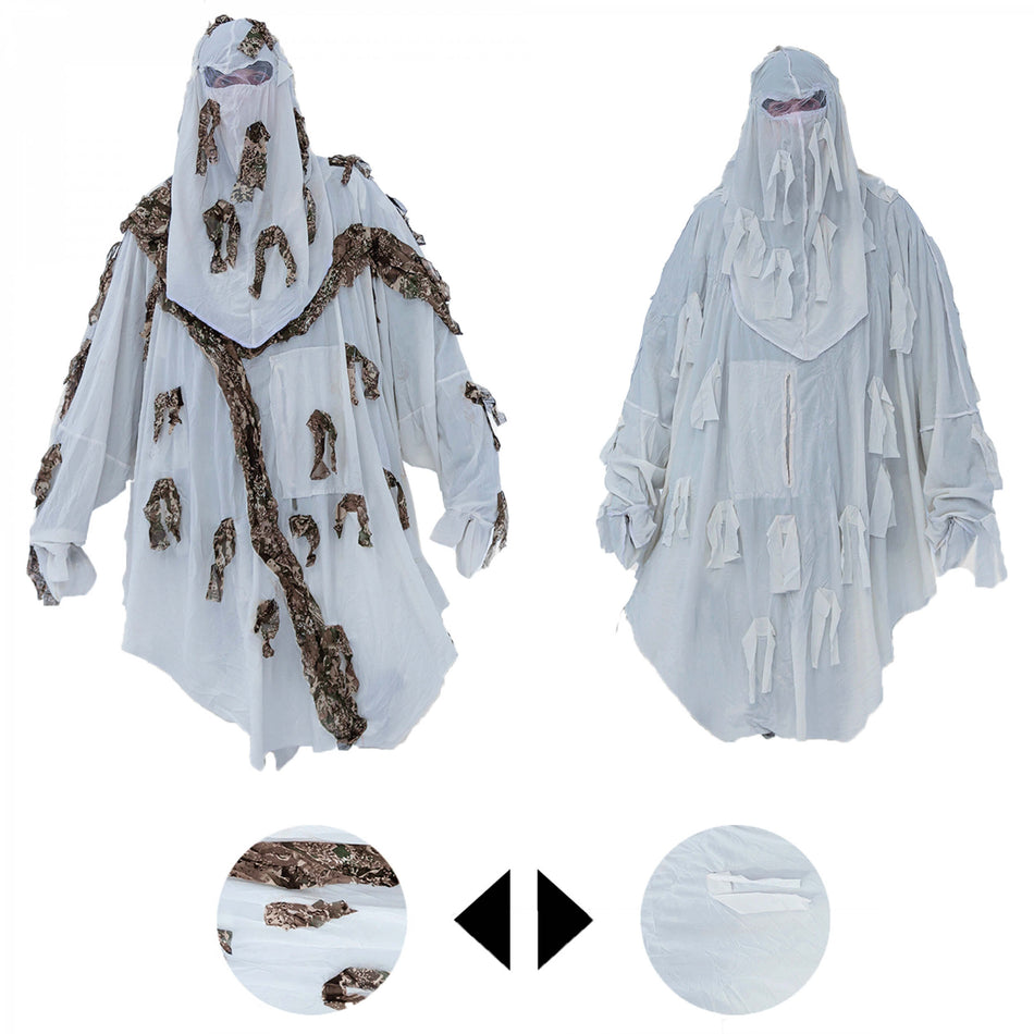 Ghosthood Ghost-Hoodie-Snow conCAMO snow